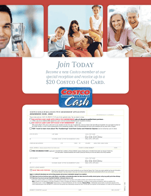 Costco Membership Application Form
