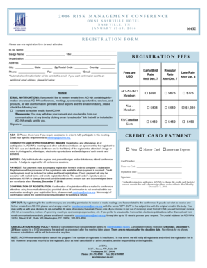 2016 Risk Management Conference - North America - aci-na