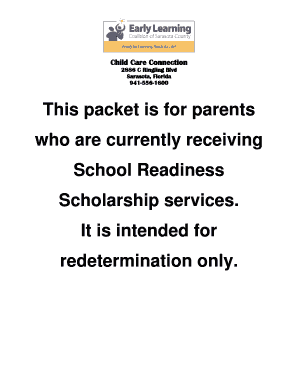 Child Care Connection Redetermination Packet
