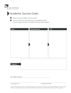 Kellogg Community College Academic Success Guide