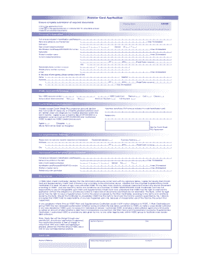 HSBC Premier Card Application