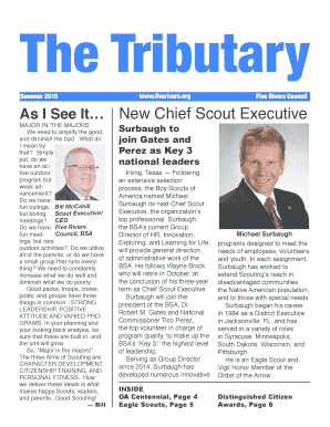 The Tributary - fiverivers