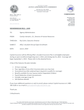 Florida Aflac Accident Insurance Enrollment Form