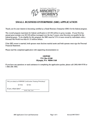 Small Business Enterprise Application