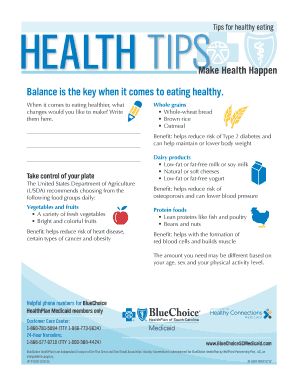 Healthy Eating Tips