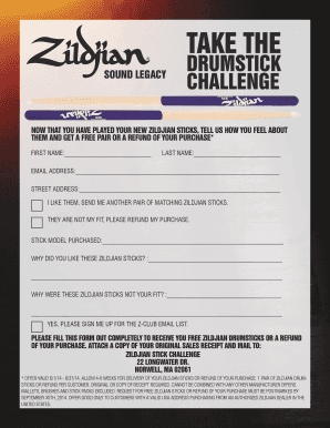 Zildjian Drumstick Sound Legacy Challenge