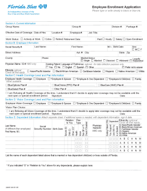 Employee Enrollment Application