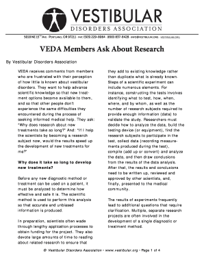 Vestibular Research Participation Guide