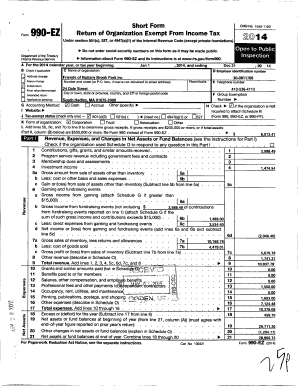 Form 990-EZ 2014