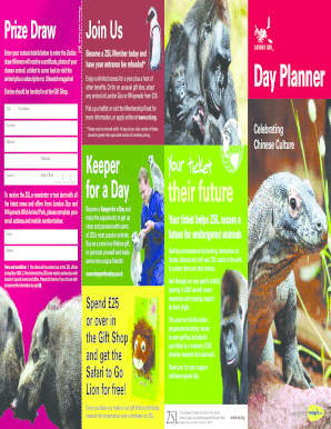 ZSL Membership Entry Form