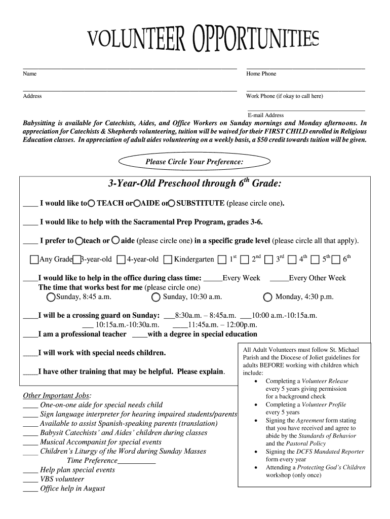 fillable-online-stmichaelcommunity-3-year-old-preschool-through-6th