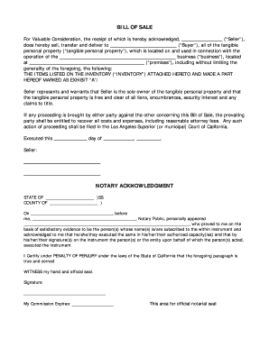 BILL OF SALE - LeadMarketercom