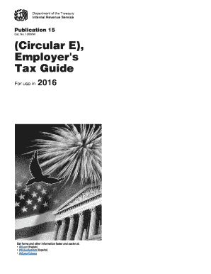 IRS Publication 15 (2016)