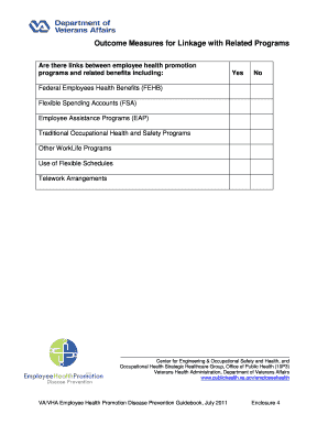 Employee Health Promotion Program Linkage Form
