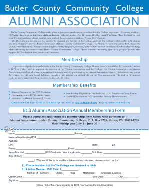 Butler County Community College ALUMNI ASSOCIATION - bc3