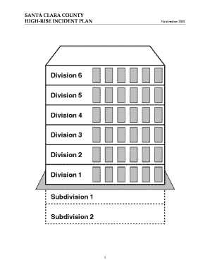 Ics organizational chart template - SANTA CLARA COUNTY HIGH-RISE INCIDENT PLAN - xsc sccfd