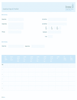 Universal Social Charge Payroll Card