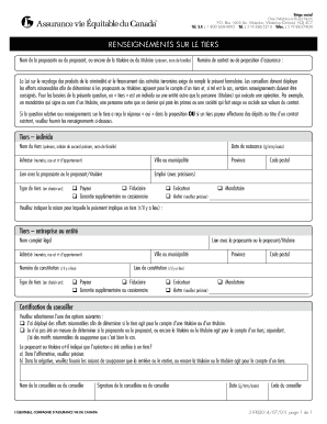 Formulaire de lutte contre le blanchiment d'argent