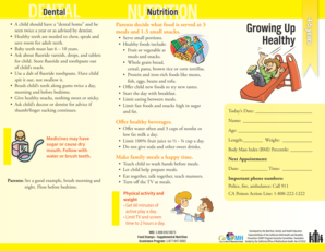 Child Dental Nutrition and Health Guide