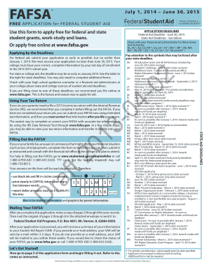 Free Application for Federal Student Aid