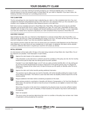 Disability Claim Form