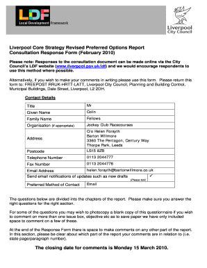 Form preview