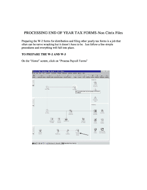 US Federal W-2 and W-3 Tax Forms Guide