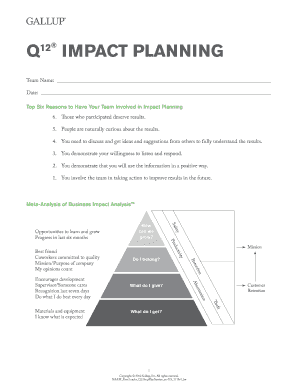 Q12 Impact Planning Session Guide
