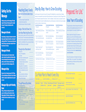 Scouting Recruitment Plan Template