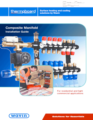 Composite Manifold Installation Guide