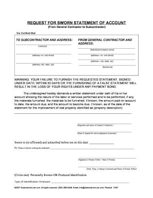 From General Contractor to Subcontractor - NationalLienLaw