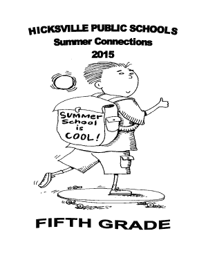 Hicksville Public Schools Summer Connections Program