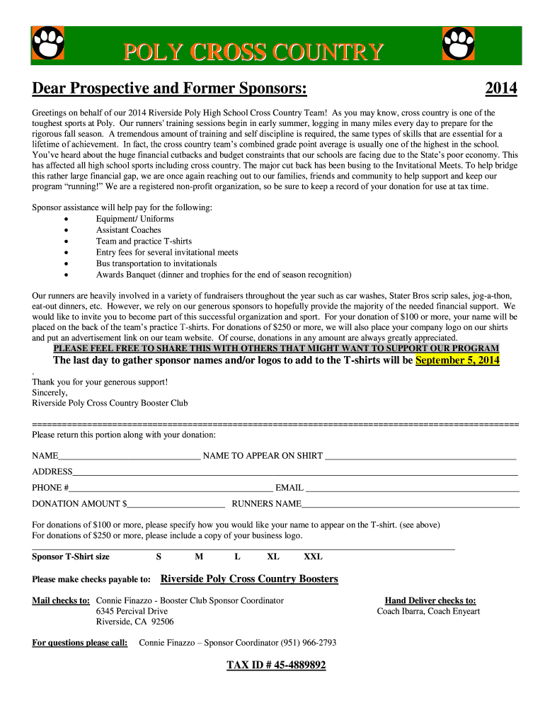 Fillable Online rusdlink POLY CROSS COUNTRY - rusdlink Fax Email Print ...