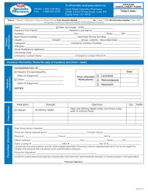 Xifaxan Enrollment Form