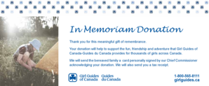 In Memoriam Donation Form
