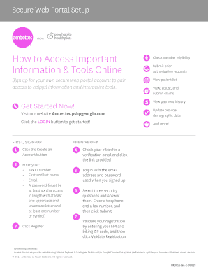 Ambetter Secure Web Portal Setup