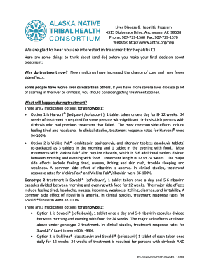 Hepatitis C Pre-Treatment Checklist