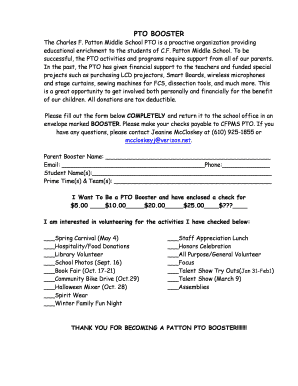 fillable pto newsletter template edit online print download