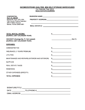 rental quotation format