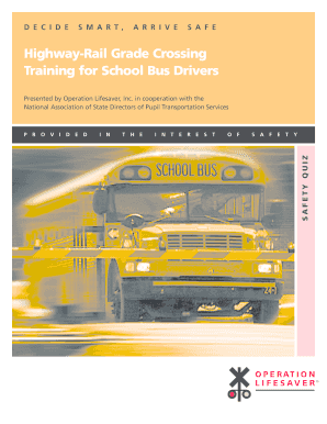 School Bus Driver Safety Quiz