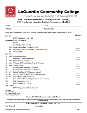 Fillable Online laguardia Telephone (718) 4827200 Fax Email Print ...