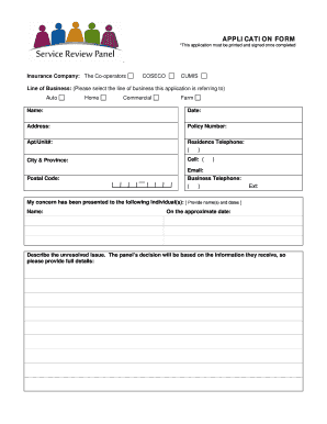 Insurance Service Review Application