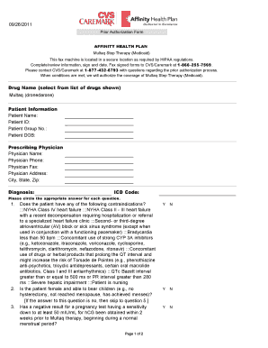 Multaq Step Therapy Prior Authorization Form