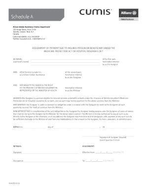 Assignment of Payment for Medicare Services