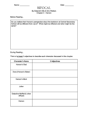 Bifocal Reading Guide