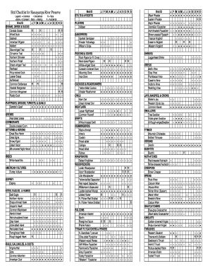 Hassayampa River Preserve Bird Checklist