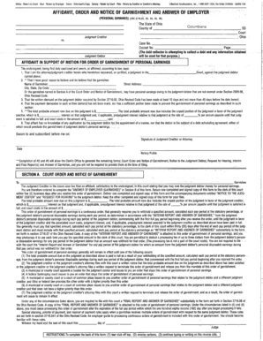 Request for Hearing on Wage Garnishment