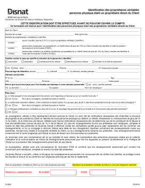 Identification des propriétaires véritables