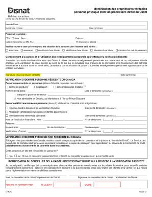 Identification des propriétaires véritables