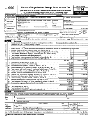 Form 990 Tax Return for Nonprofits